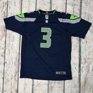 Russell Wilson Youth Boys Kids Seattle Seahawks NFL Football Nike Jersey